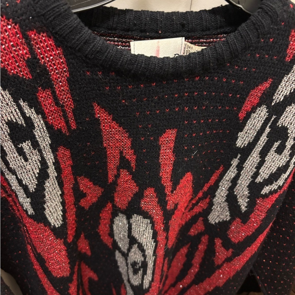 Ellen-D Kollection Vintage Abstract Pattern Sweater - Picture 7 of 9